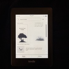 Amazon Kindle Paperwhite 10th Generation 8GB, Wi-Fi, 6" Black WORKS AD FREE