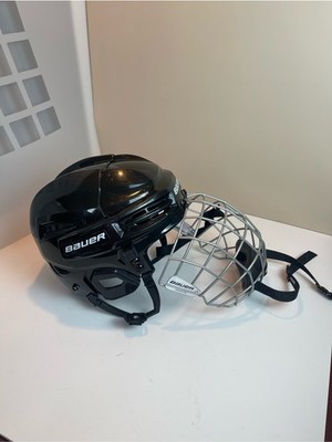 Bauer IMS 5.0 Ice Hockey Helmet with Cage Black Size S Medium Large Adjustable