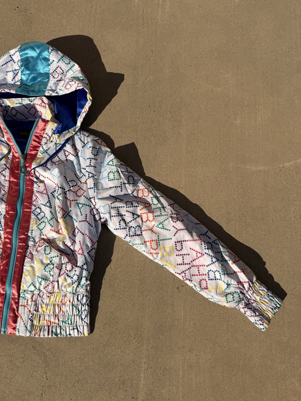 Vintage Women’s Y2K Baby Phat Windbreaker Multicolored Jacket Size M image 5