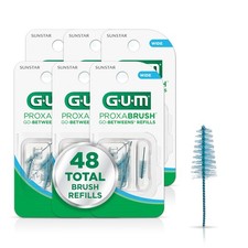 Proxabrush Go-Betweens Wide Refills Compatible with Permanent Handle, Soft ...