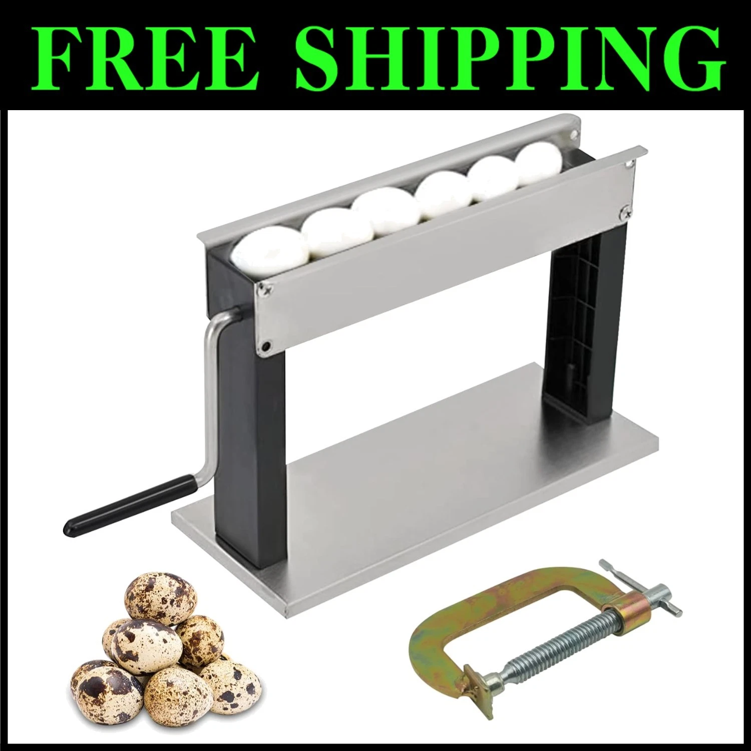 Stainless Steel Egg Peeling Machine^
Opens in a new window or tab