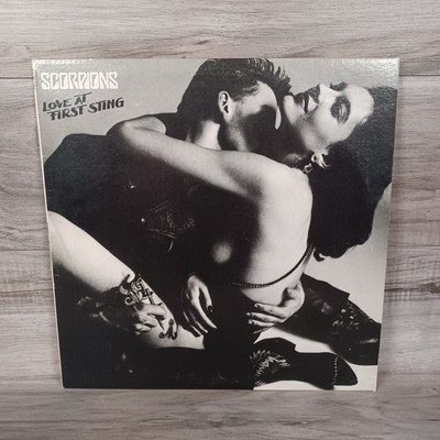 Scorpions Love At First Sting Mercury Stereo Vinyl LP 422 814 981 1M1 Not Tested