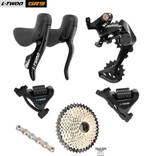 LTWOO 1x11 Speed Gravel Bike Hydraulic Groupset Bicycle Shifters Chain Cassette