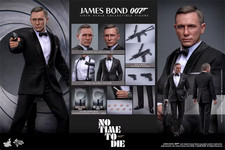 New Hot Toys MMS803 No Time To Die James Bond 1/6 Action Figure  in stock