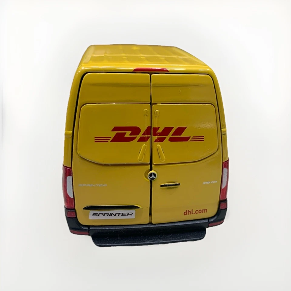 Mercedes Benz - Sprinter DHL Delivery Van 1:32 Licensed Diecast Scale Model - Image 4 of 4