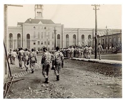 c1910 Jim Crow Era Black Prisoners Tennessee Prison Snapshot Photos (3)