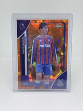 2025-26 Topps Chrome Sapphire EPL Daichi Kamada Orange Refractor #'d 04/25