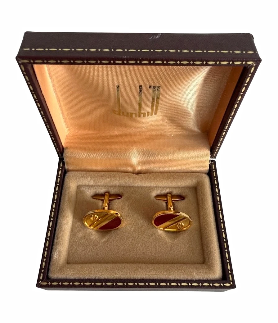 dunhill Gold Cufflinks for Men for sale | eBay