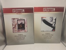 LED ZEPPELIN 1 SONGBOOK (1990) AUTHENTIC GUITAR TAB EDITION Lot Of 2