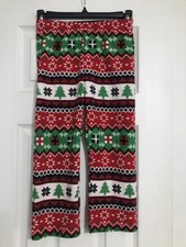 The Children  s Place Pajama Pants Snowman Unisex Youth Size S 5/6