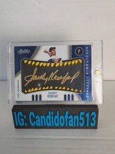 Sandy Koufax 2021 Absolute Baseball Signatures GOLD AUTO Black Baseball /25 SP