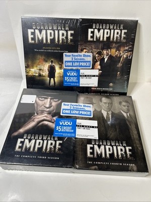 Boardwalk Empire:  Complete First,Second, Third & Fourth Season (DVD) NEW SEALED