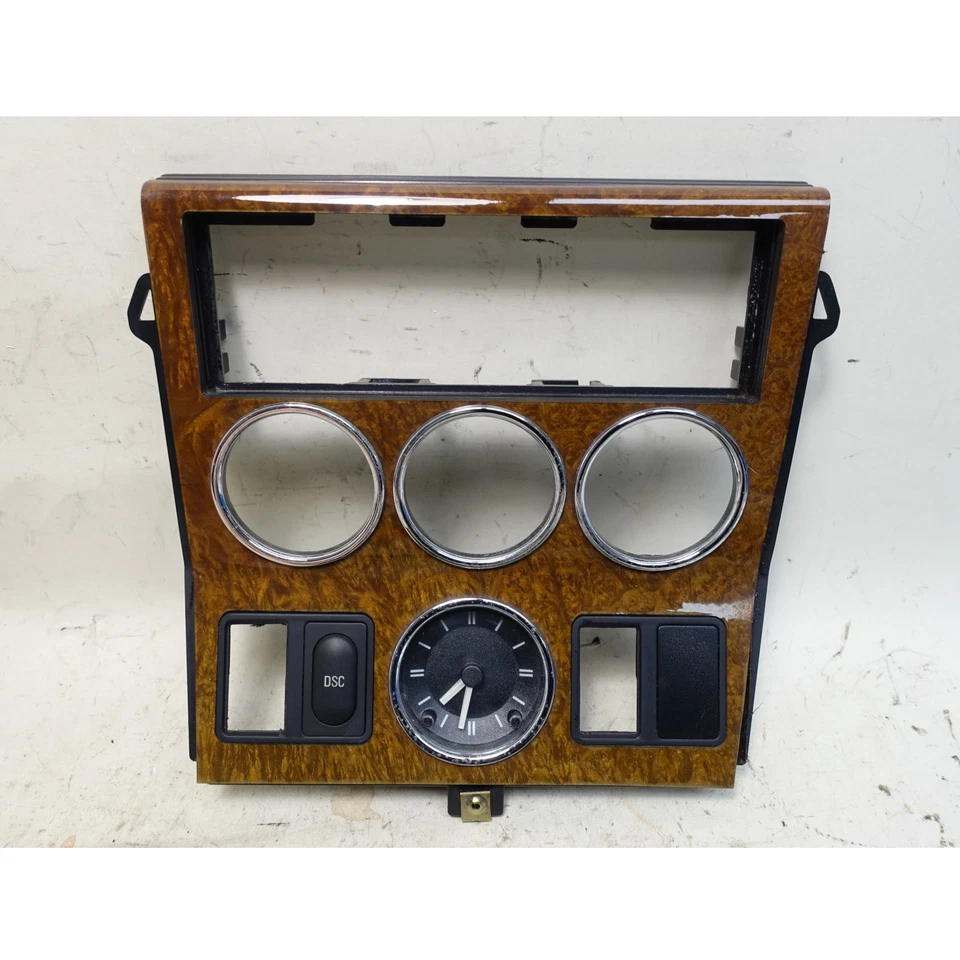 Поврежденная заводская консоль 1999-2002 BMW Z3 деревянная отделка фонарь клен хром изготовитель оборудования - Изображение 2 из 4