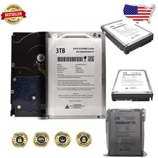 Expansive 3TB 3.5" Internal Hard Drive - SATA III, 7200RPM, 64MB Cache, PC Ready