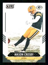 2021 Score #144 Mason Crosby Green Bay Packers TW4555