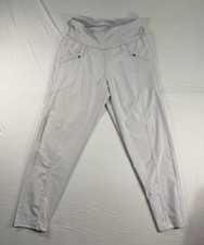Avalanche Women s Size M Lt Beige Ankle Leggings Pull On 4 Pockets Hiking