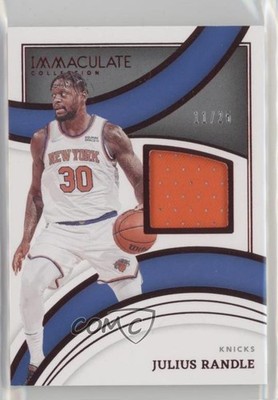 2021-22 Panini Immaculate Materials Red 11/25 Julius Randle #ICM-JRN e1e