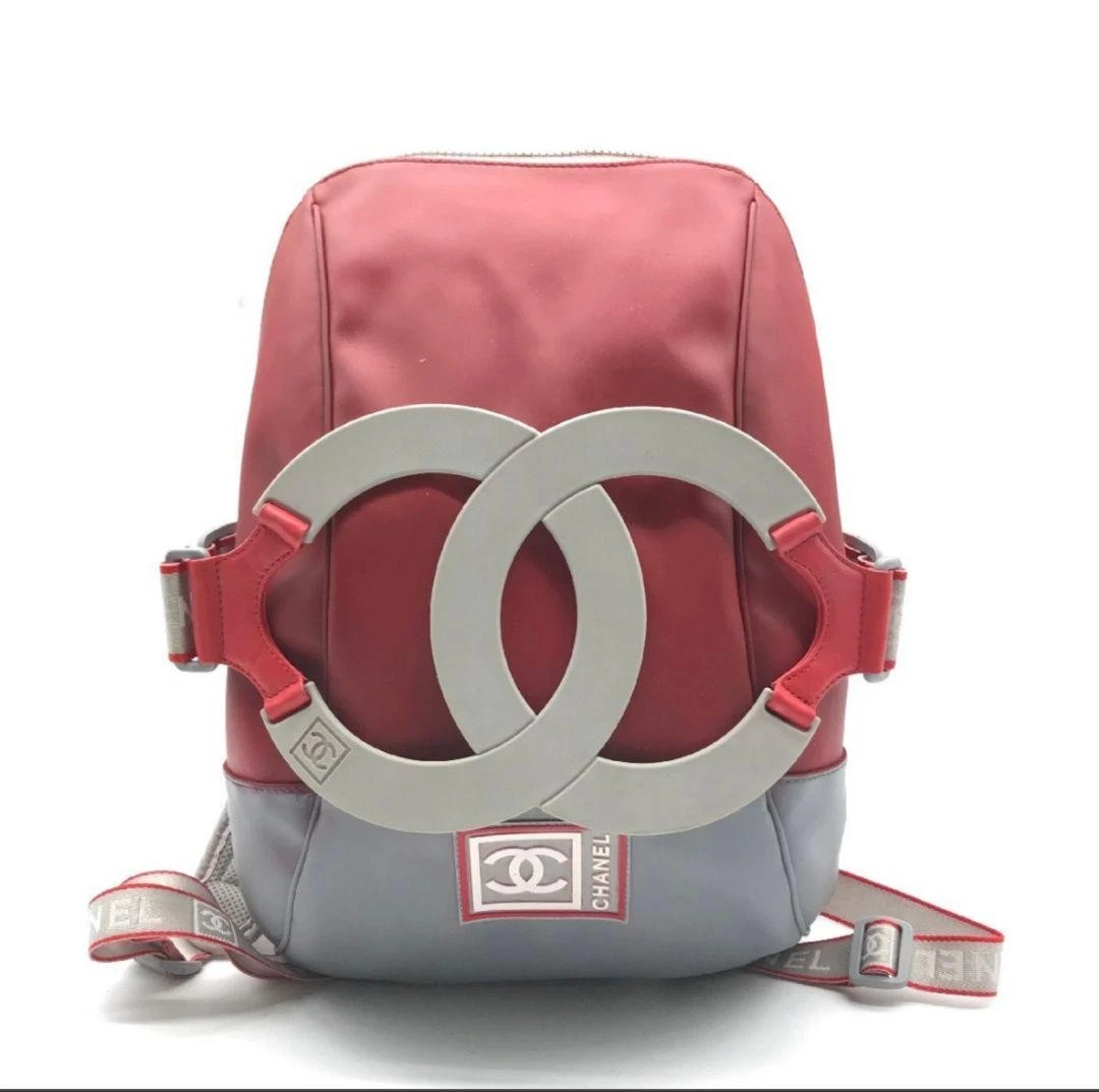 CHANEL Red Nylon Exterior Bags & Handbags for Women for sale | eBay