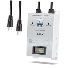 110V to 220V Quick Connectors, DIY 220-240V Power Supply from Two 110/120V AC