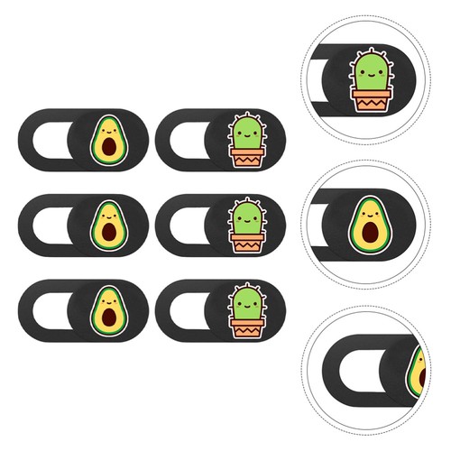 6 PCS Kameraabdeckung Webcam-Abdeckungsschieber Webcam-Sichtschutzabdeckung - Bild 4 von 12