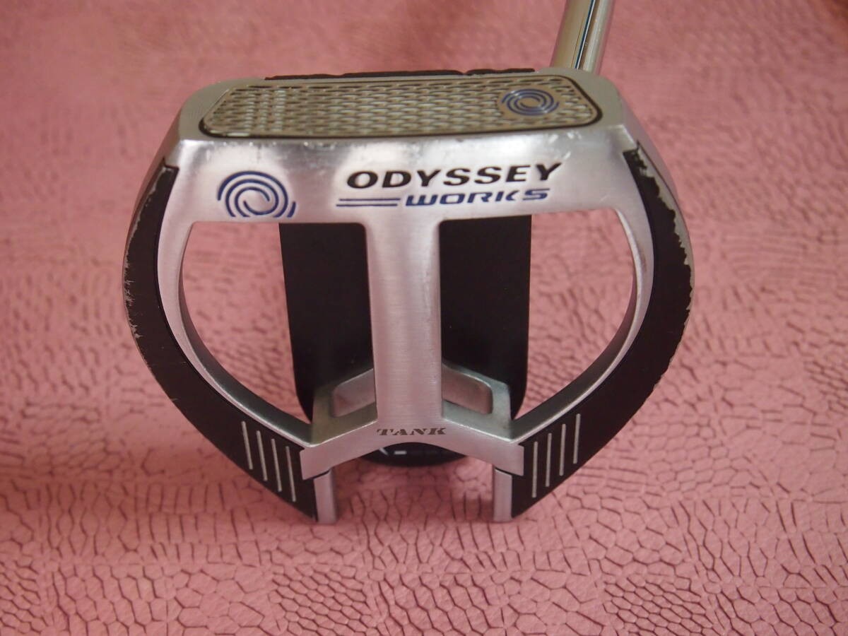 Odyssey Works Tank Fang 2 Ball Putter 34in with Sparse Stroke Grip