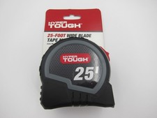 Cinta métrica de acero de hoja ancha Hyper Tough de 25 pies NUEVA