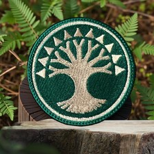 Selesnya MTG Patch/ Magic the Gathering/ Selesnya Symbol Multi Sizes 3.52" - 5"
