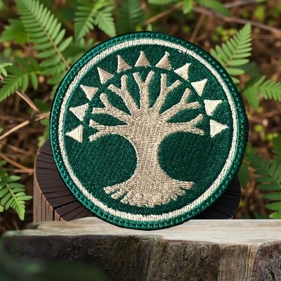 Selesnya MTG Patch/ Magic the Gathering/ Selesnya Symbol Multi Sizes 3.52'' - 5''