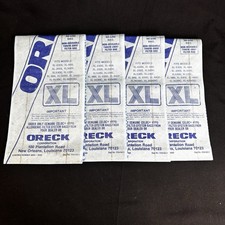4 Oreck XL Upright Vacuum Cleaner Bags Fits Model XL988 XL900 XL9100C XL9200SG 