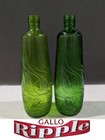 Set of 2 GALLO RIPPLE Wine Bottles 4/5 Qt SANFORD and SON Iconic Favorite Drink — photo 8