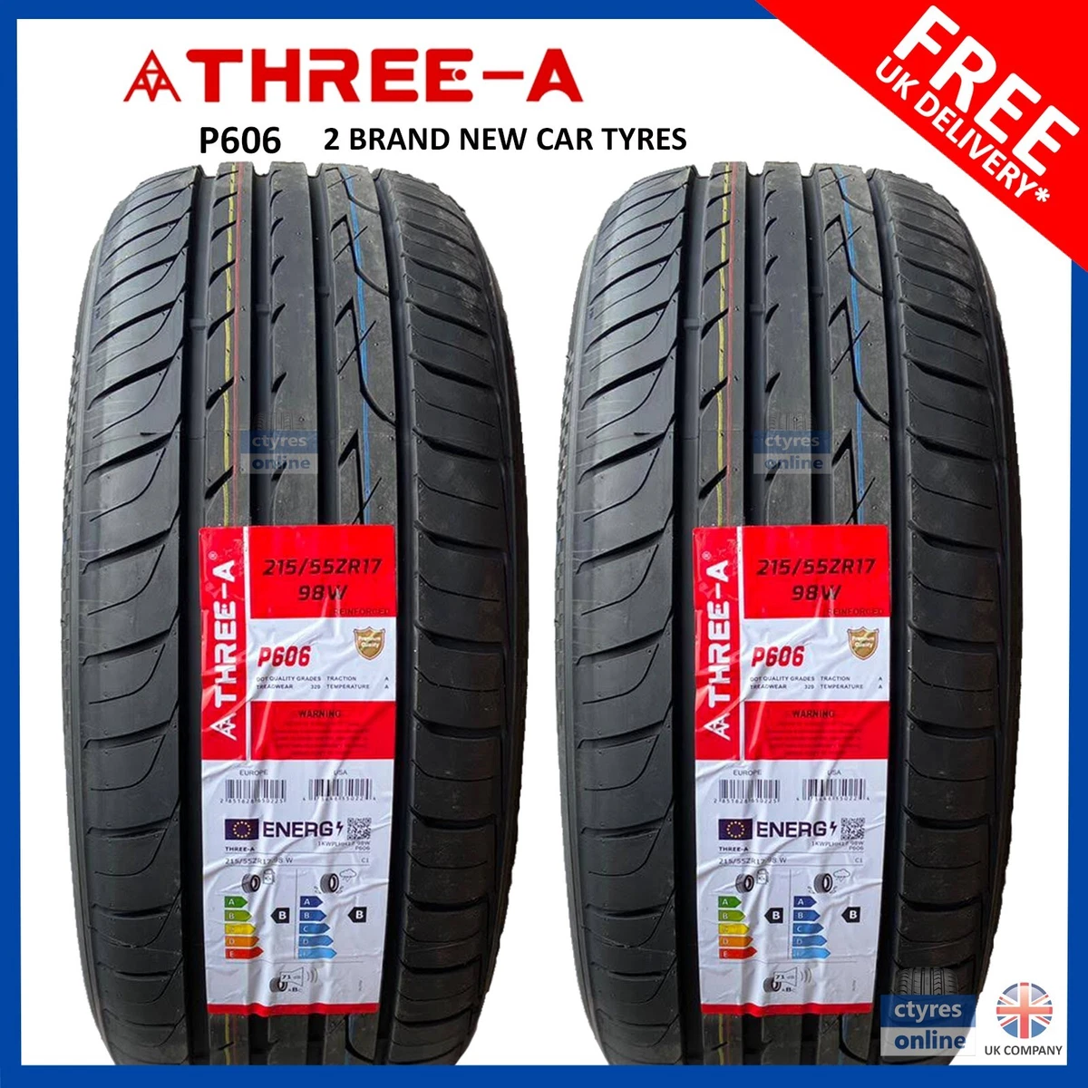 215/55/17 Summer Tyres for sale | eBay UK