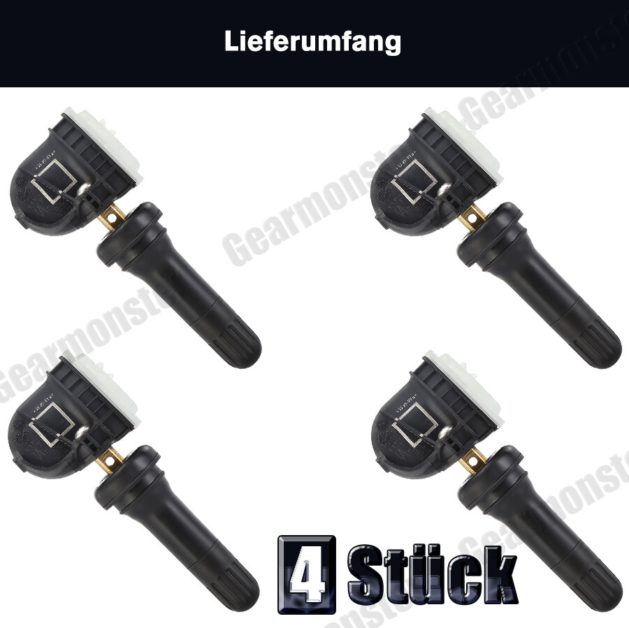 4X RDKS REIFENDRUCKSENSOR 2036832 für Ford Focus Fiesta B-Max Ecosport