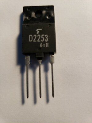 2SD2253 D2253 TRANSISTOR 6 A, 600 V, NPN, Si, POWER TRANSIS IC