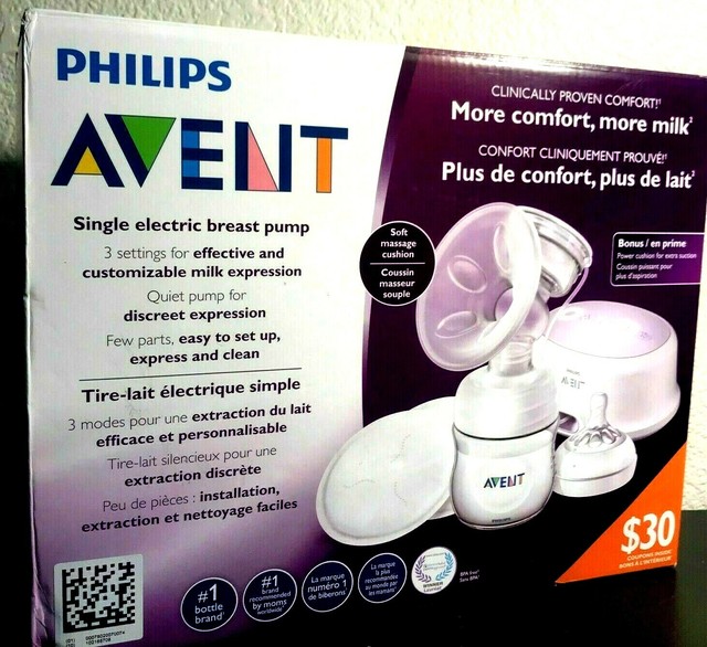 avent natural single electric breast pump