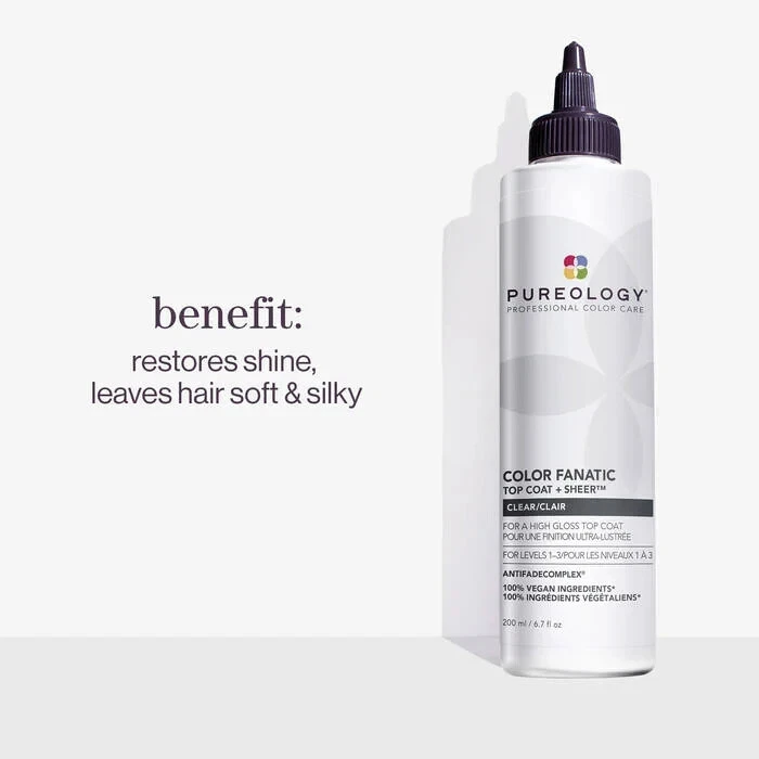 Abrigo superior Pureology Color Fanatic + Tratamiento capilar brillo transparente + Juego de tallas de viaje Foto 2 de 4