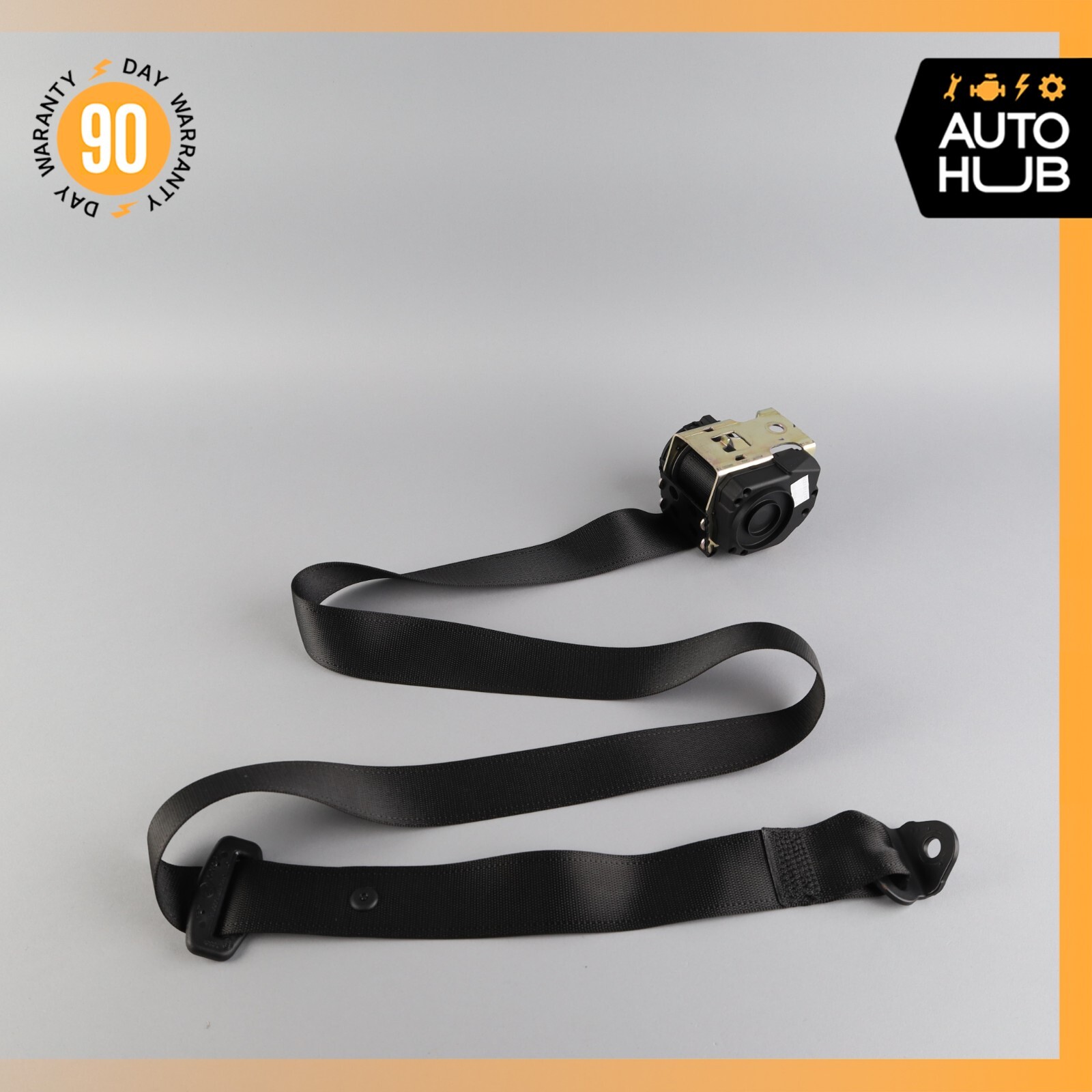 09-13 Maserati Quattroporte S M139 Rear Center Seat Belt Black OEM 74k