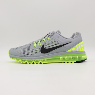 Nike Air Max スニーカー グレー/ライム Nike Air Max 2013 Wolf Grey Volt Black Black HF3660-003 Men Sizes