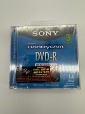 NEW Sony Handycam Mini DVD-R 30 Min 1.4GB Single Sided 3 Pack