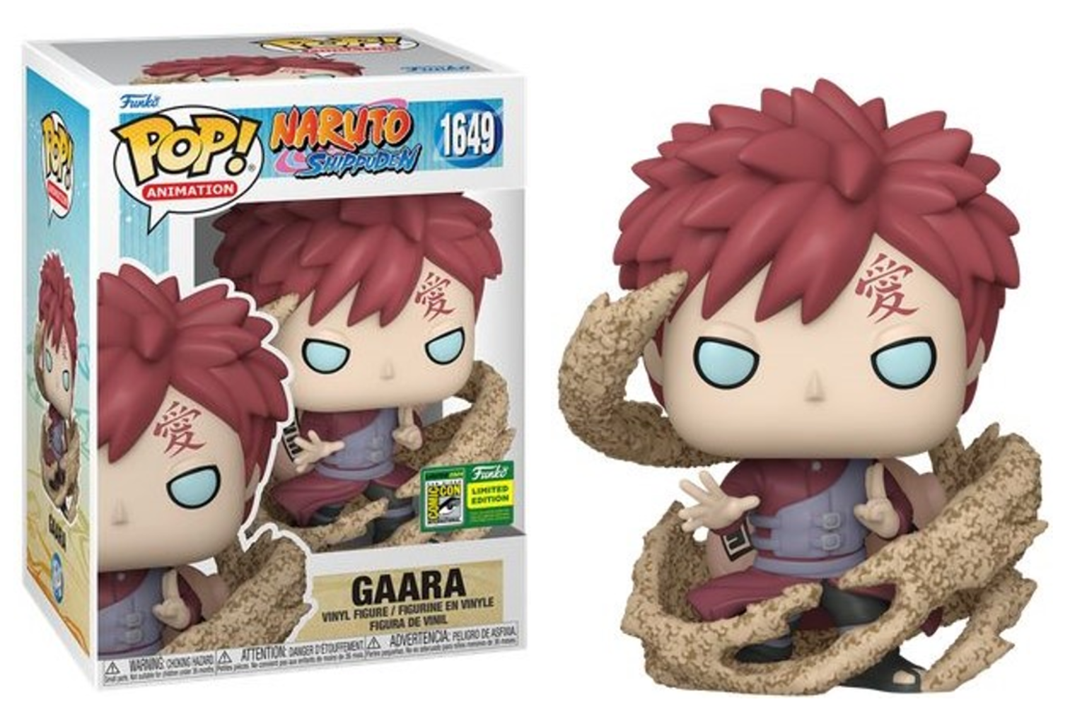 Funko POP! Animation: Naruto Shippuden - Gaara (2024 SDCC) #1649