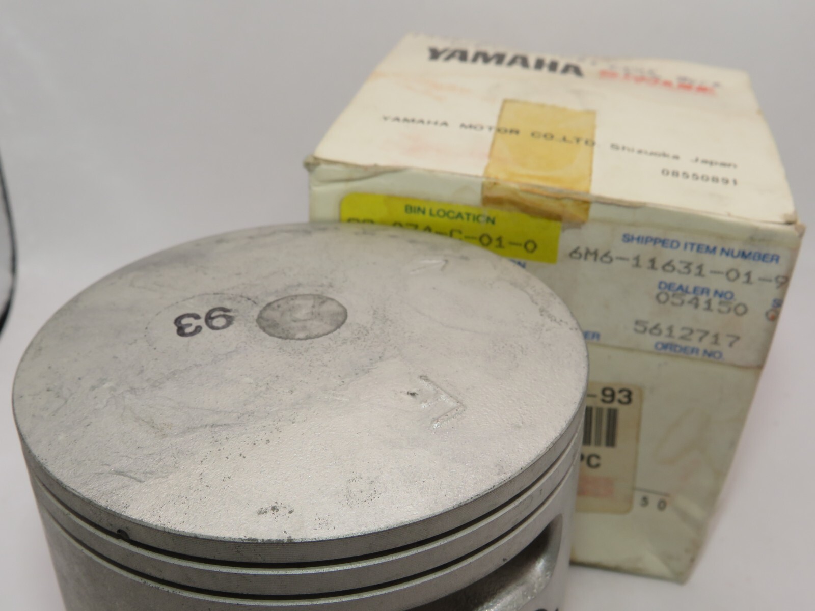 Yamaha OEM 650 Piston STD 77mm SUPERJET VXR WAVERUNNER III 3 LX  