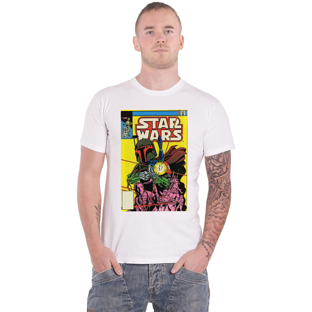 Star Wars Boba Fett Comic Cover T Shirt