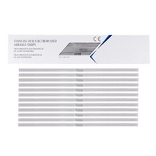 12Pc Stainless Steel Metal Dental Polishing Strips - Multiple Sizes  Quantities