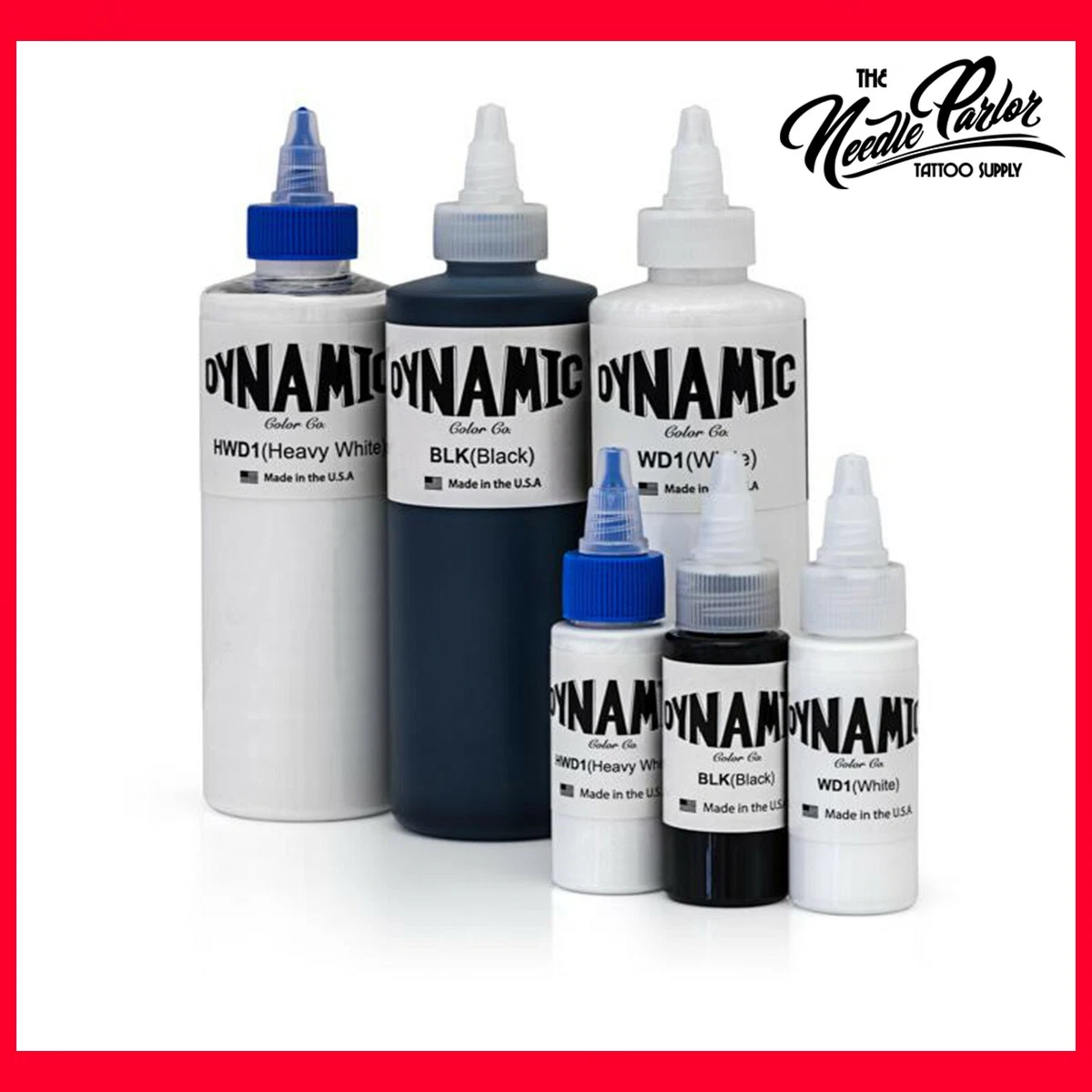 Dynamic Heavy White Tattoo Ink Bottle 8oz