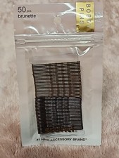   New Scunci Hair Accessories Bobby Pins, Brunette, 50-Pieces