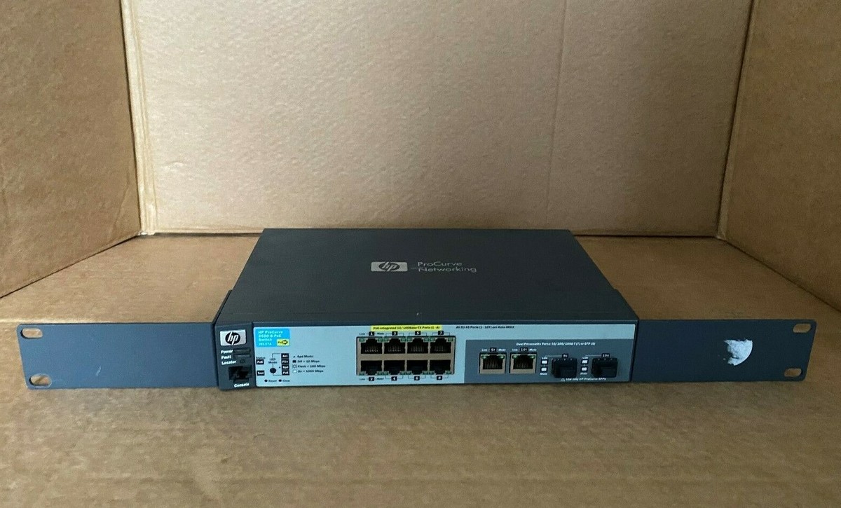 HP ProCurve 2520-8-PoE with No PSU (HP J9137A) HP 2520-8-PoE with 