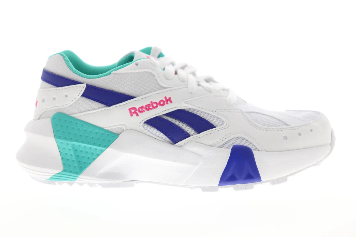 Reebok AZTREK DOUBLE 93 Mens White Timtea Bluemo EF3456 Running Shoes