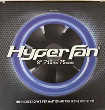 Hyper Fan 8 in 710 CFM 75 Watts