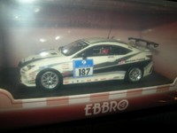 1:43 Ebbro Lexus Rc NüRburgring 24H Race 2015 #187 In Ovp