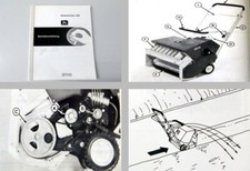 John Deere 322 Schneefräse Betriebsanleitung