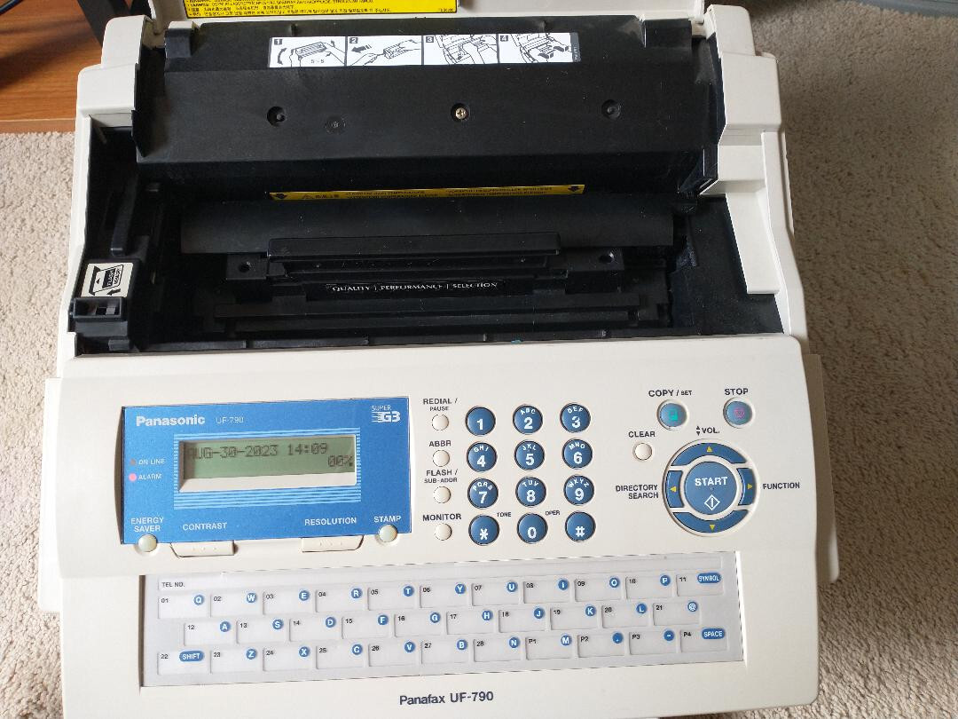 PANASONIC PANAFAX UF-790 Plain Paper Laser Fax Machine | eBay